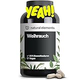 natural elements Weihrauch Kapseln – 1176mg Extrakt aus indischem...