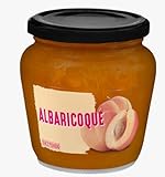 HACENDADO Aprikosen Marmelade, 440g Glas, Fruchtgehalt 55%, Zutaten:...