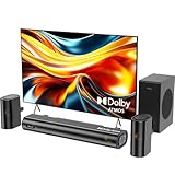 Hiwill 4.1 Kanal Dolby Atmos Soundbar für TV Geräte mit Subwoofer, 300W,...