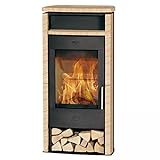 Fireplace Kaminofen Santiago 530mm 367mm 1050mm 111kg