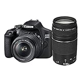 Canon EOS 2000D Spiegelreflexkamera (24,1 MP, DIGIC 4+, 7,5 (3,0 Zoll) LCD,...