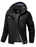 donhobo Damen Jacken Fleecejacke Winterjacke Wasserdicht Atmungsaktiv...