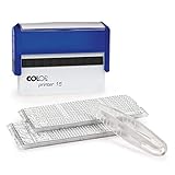 Colop Printer 15 Stempel-Set, für bis zu 2 Textzeilen zum selber setzen,...