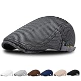 AUNGKWANG Herren Schirmmütze, Unisex Baskenmütze, Atmungsaktives Mesh,...