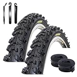 2 x Kenda K-829 26' MTB Fahrradreifen Schwarz 50-559 (26 x 1.95) + 2...