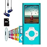 Hotechs MP3-Player/MP4-Player, MP3-Player mit 32 GB Speicherkarte,...