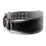 Fitgriff® Klassischer Gewichthebergürtel - 100% Leder - für Damen und...