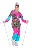 WILBERS & WILBERS 4495 - Retro Skianzug mit 80er Jahre Print für Damen,...