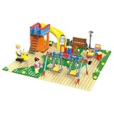 BlueBrixx Play 107422 – Spielplatz aus Klemmbausteinen mit 345...