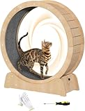 WUDLEP Katzenlaufrad, Katzen laufrad für Katzen, Katzenspielzeug für...