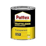 Pattex Kraftkleber Transparent, extrem starker Kleber für höchste...