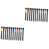 DIYEAH 24 Stück Teiliges Whiteboard Marker Set Magnetische Abwischbare...