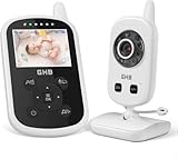 GHB Babyphone mit Kamera Baby Monitor mit ECO Modus Gegensprechen...