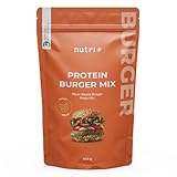 Nutri + Vegan Protein Burger Mix - Veganer Fleischersatz ohne Soja - mit...