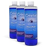 POOL Total Spar-Set: Klareffekt 3 x 0,5 Liter Trübungsentferner - Der...