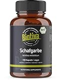 Schafgarbe Bio 150 Kapseln - Achillea Millefolium - 100% Vegan -...
