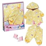 BABY born Deluxe Regen-Oufit mit Regenmantel, Regenhose und Gummistiefeln...