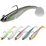 TRUSCEND Angelköder Gummifische Kunstköder Gummiköder Set Fische Angeln...