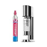 SodaStream® enso™ Premium Wassersprudler aus Edelstahl | inkl. 1 L...