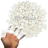 THERACASO Einweg Latex Fingerlinge | puderfrei | hygienisch & reißfest |...