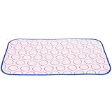 INOOMP Tragbare Bügeldecke Sechslagige Faltbare Bügelmatte 45x70cm aus...