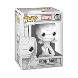 Funko Pop! Marvel: Marvel Sketched - Iron Man- Vinyl-Sammelfigur -...