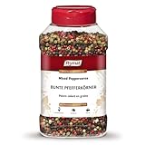 Prymat Gewürze Bunter Pfeffer 350g Ungemahlen Bunte Pfefferkörner für...