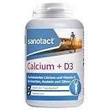 sanotact Calcium + D3 – 300 Tabletten | Hochdosiertes Calcium und Vitamin...