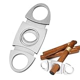 Silber Edelstahl Zigarrenabschneider Eine Scharfe Cigar Cutter Schneidet...