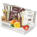Nutri + Protein Probierpaket (8x 30g) - Vegan Proteinpulver Mix Probier Set...