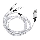 NUOBESTY Type Ladekabel Nylon Langes Schnellladekabel Für Zuhause Büro...