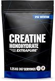 Creatin Monohydrat Pulver 1,25kg / 1250g - Ultra Reines Kreatin Monohydrat...