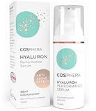 Cosphera Hyaluron Serum hochdosiert 50ml Vegan I Hyaluronsäure Konzentrat...
