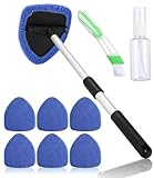 Huifoo Auto Scheibenreiniger mit 6 Mikrofaserpads und Sprühflaschen,Auto...