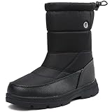 BARFULKER Winterschuhe Herren Damen Wasserdicht Winterstiefel Warm...