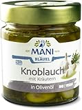 MANI Knoblauch in Olivenöl mit Kräutern, bio