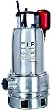 T.I.P. 30116 Schmutzwasser Tauchpumpe Maxima 300 IX Edelstahl, bis 18.000...