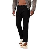 Amazon Essentials Herren Slim-Fit-Jeans - Auslauffarben, Schwarz, 32W / 34L