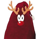 AFP Winterschutz Vlieshaube Rentier, rot, 90 x 110cm, 50g/qm...