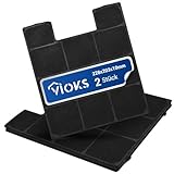 VIOKS SET 2x Aktivkohlefilter Dunstabzugshaube Filter Ersatz für Amica KF...