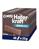 Haferriegel Corny Haferkraft Zero Kakao, ohne Zuckerzusatz, 125 kcal pro...