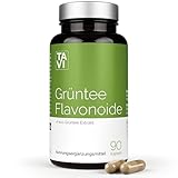 Grüntee Flavonoide | 90 Kapseln | Bioflavonoide, EGCG, Catechin,...