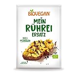 Biovegan Mein Rührei-Ersatz, pflanzlicher Ei Ersatz aus Kichererbsen,...