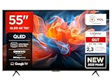 TCL 55T8C 55 Zoll QLED 4K HDR UHD Fernseher, Smart Google TV Dolby Vision &...