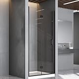Nischendusche Duschtür 90 cm,Nischenfalttür 180°Duschfalttür...