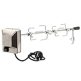 BBQ-Toro Grillspieß Set 100 cm inkl. 4X Fleischnadeln und Edelstahl Motor,...