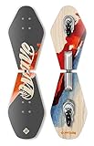 Streetsurfing Waveboard Wooden Wave Rider, Design: Abstract, 500079, M