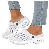 PINTUTU Orthopädische Clogs für Damen mit Luftpolster, orthopädische...