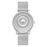 Fycakly Tech Watch Unisex Design Schwimmender Trend Lederarmband...