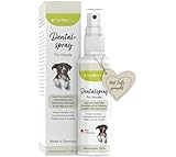 EXVital TierPlus Dentalspray für Hunde, gegen Zahnbelag, Zahnstein &...